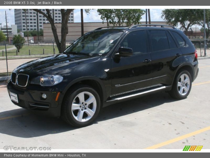 Jet Black / Black 2008 BMW X5 3.0si