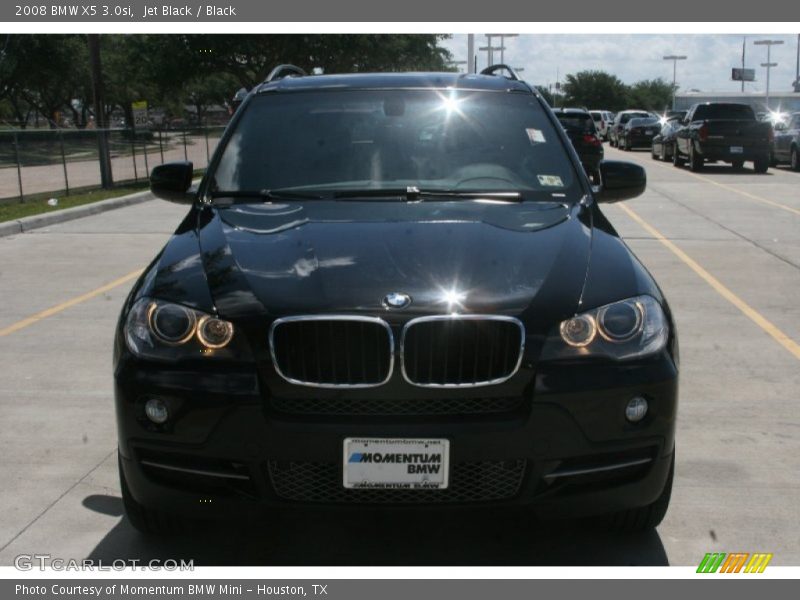 Jet Black / Black 2008 BMW X5 3.0si