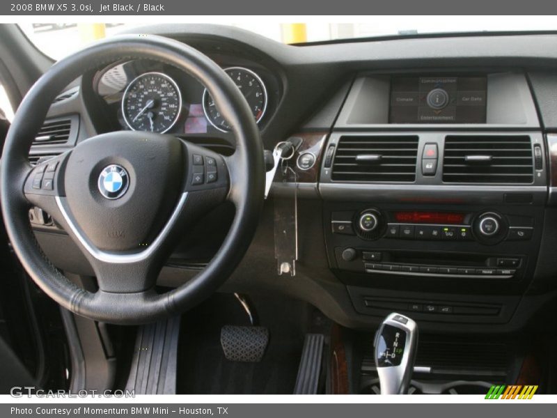 Jet Black / Black 2008 BMW X5 3.0si