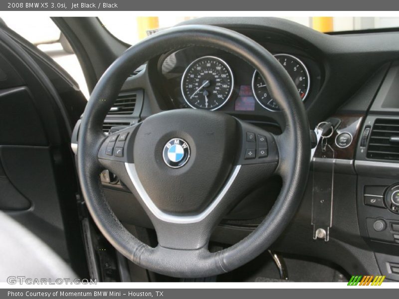 Jet Black / Black 2008 BMW X5 3.0si