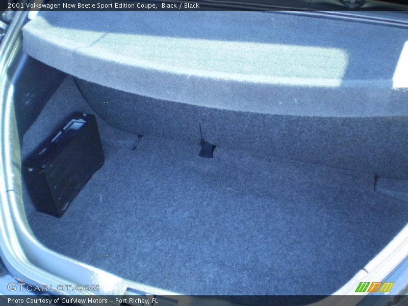 Black / Black 2001 Volkswagen New Beetle Sport Edition Coupe