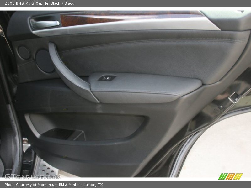 Jet Black / Black 2008 BMW X5 3.0si