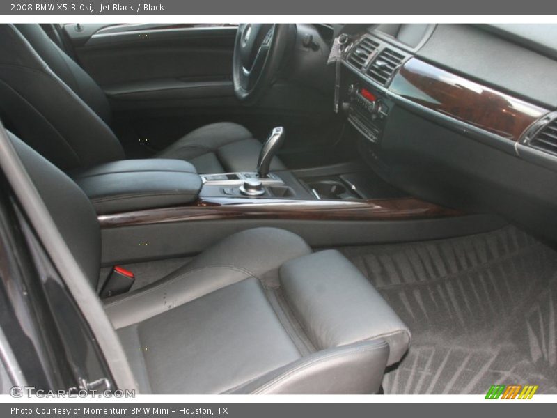 Jet Black / Black 2008 BMW X5 3.0si
