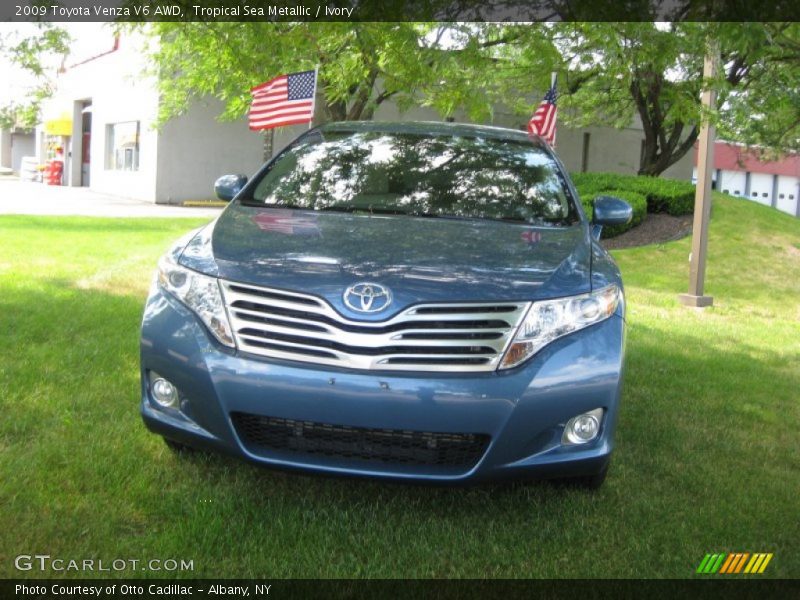 Tropical Sea Metallic / Ivory 2009 Toyota Venza V6 AWD