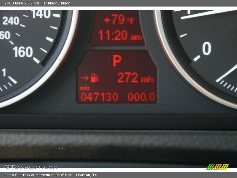Jet Black / Black 2008 BMW X5 3.0si