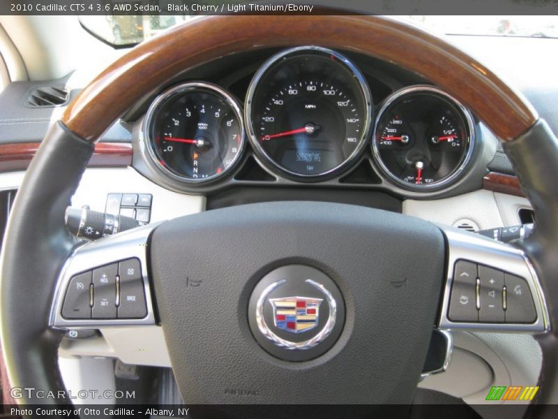 Black Cherry / Light Titanium/Ebony 2010 Cadillac CTS 4 3.6 AWD Sedan