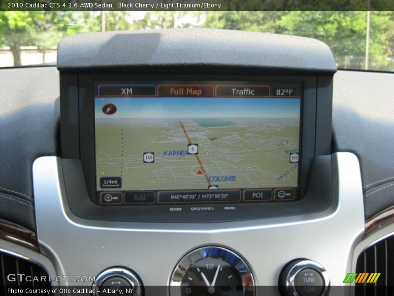 Navigation of 2010 CTS 4 3.6 AWD Sedan