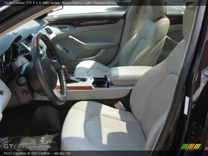  2010 CTS 4 3.6 AWD Sedan Light Titanium/Ebony Interior