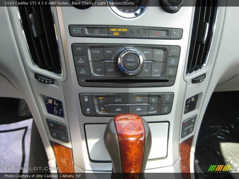 Controls of 2010 CTS 4 3.6 AWD Sedan