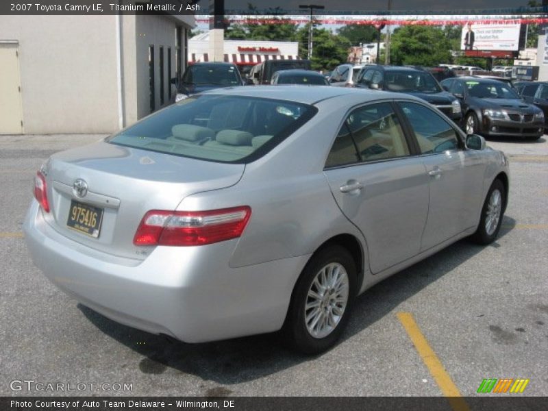 Titanium Metallic / Ash 2007 Toyota Camry LE