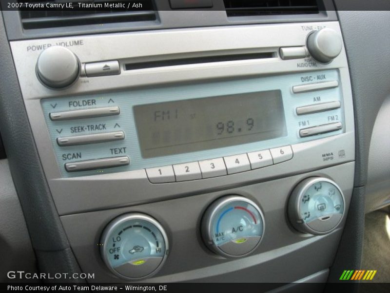 Titanium Metallic / Ash 2007 Toyota Camry LE