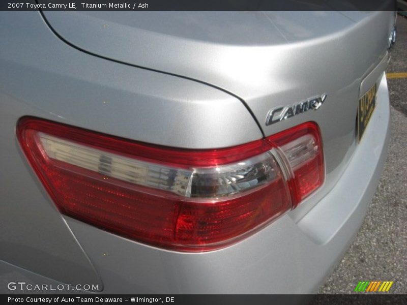 Titanium Metallic / Ash 2007 Toyota Camry LE