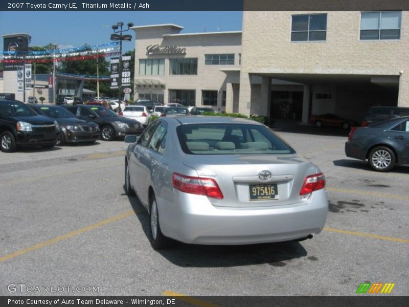 Titanium Metallic / Ash 2007 Toyota Camry LE