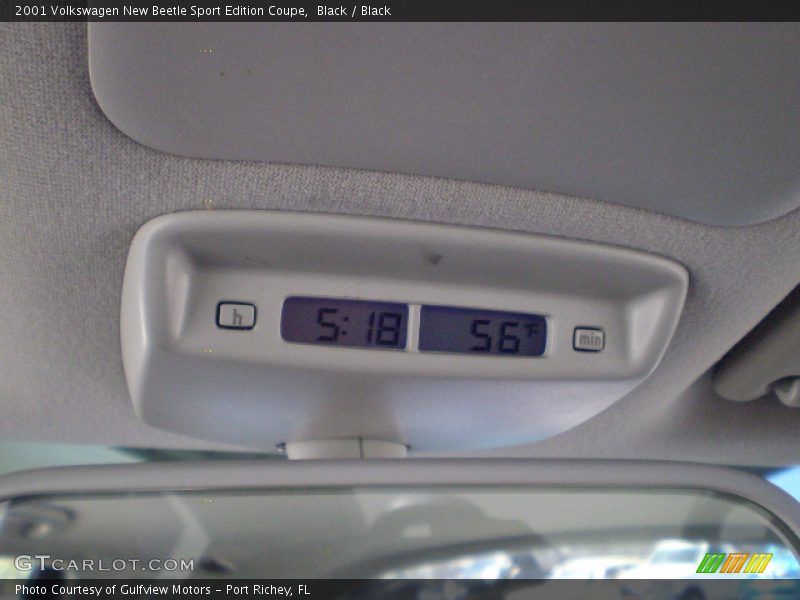 Black / Black 2001 Volkswagen New Beetle Sport Edition Coupe