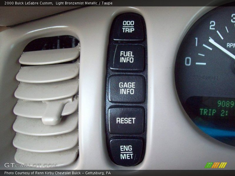 Light Bronzemist Metallic / Taupe 2000 Buick LeSabre Custom
