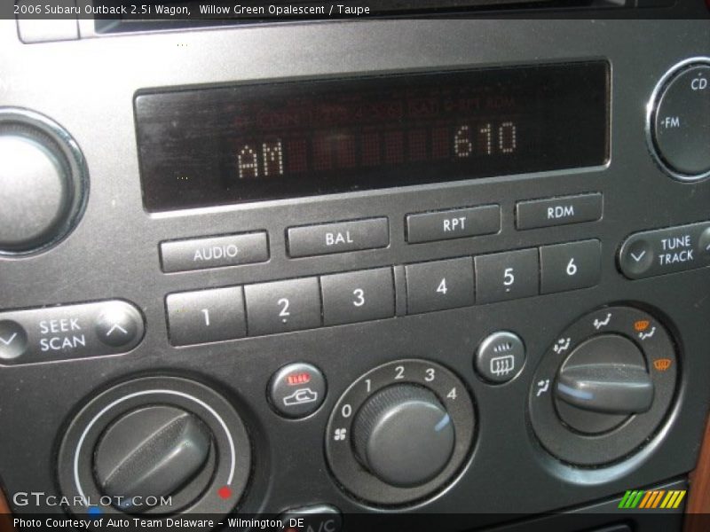 Willow Green Opalescent / Taupe 2006 Subaru Outback 2.5i Wagon