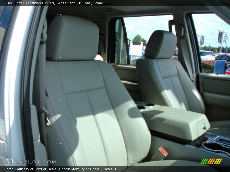 White Sand Tri Coat / Stone 2008 Ford Expedition Limited