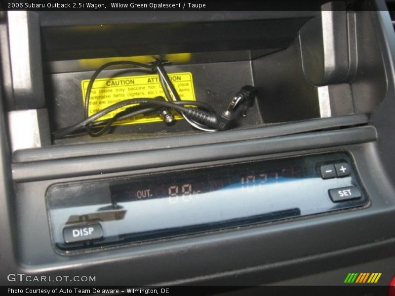 Willow Green Opalescent / Taupe 2006 Subaru Outback 2.5i Wagon