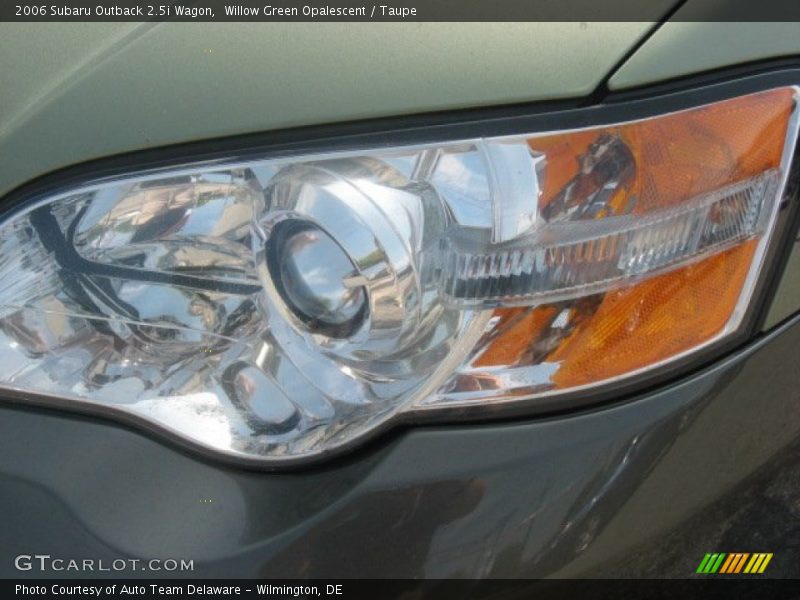 Willow Green Opalescent / Taupe 2006 Subaru Outback 2.5i Wagon