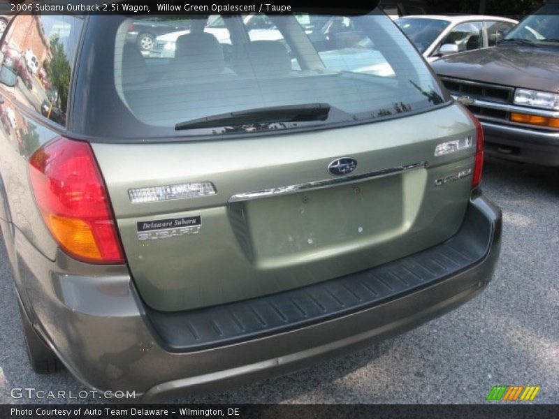 Willow Green Opalescent / Taupe 2006 Subaru Outback 2.5i Wagon