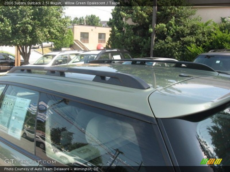 Willow Green Opalescent / Taupe 2006 Subaru Outback 2.5i Wagon
