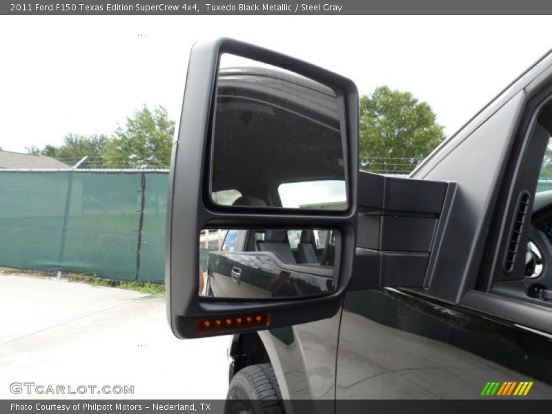 Tuxedo Black Metallic / Steel Gray 2011 Ford F150 Texas Edition SuperCrew 4x4