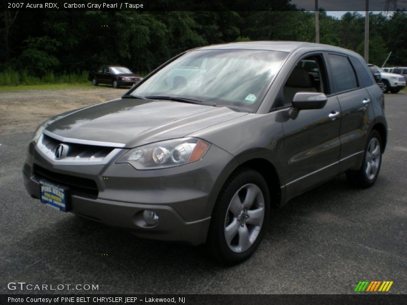Carbon Gray Pearl / Taupe 2007 Acura RDX