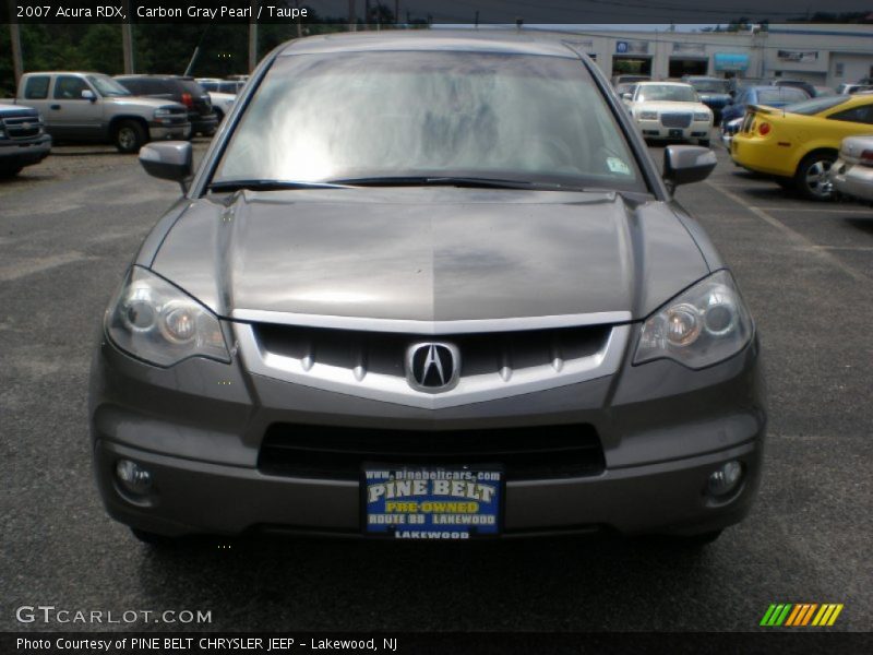 Carbon Gray Pearl / Taupe 2007 Acura RDX