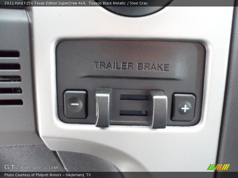 Tuxedo Black Metallic / Steel Gray 2011 Ford F150 Texas Edition SuperCrew 4x4
