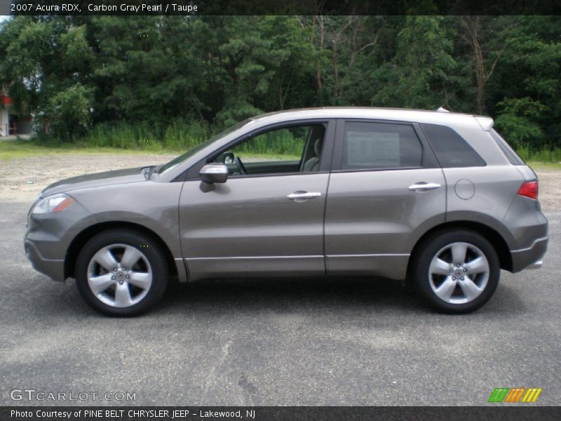 Carbon Gray Pearl / Taupe 2007 Acura RDX