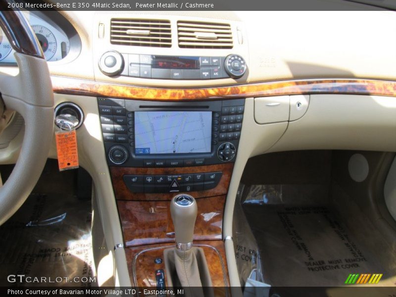 Pewter Metallic / Cashmere 2008 Mercedes-Benz E 350 4Matic Sedan
