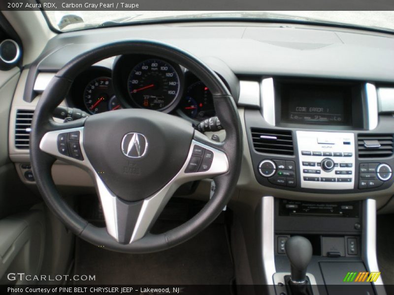 Carbon Gray Pearl / Taupe 2007 Acura RDX