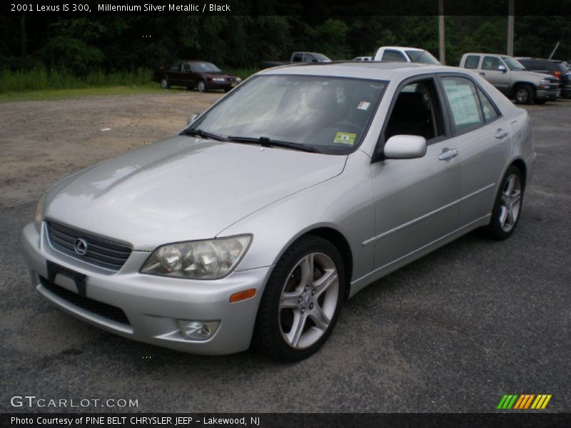 Millennium Silver Metallic / Black 2001 Lexus IS 300