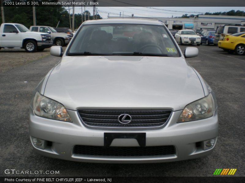 Millennium Silver Metallic / Black 2001 Lexus IS 300