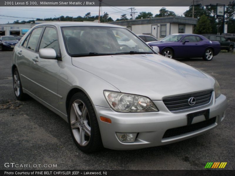 Millennium Silver Metallic / Black 2001 Lexus IS 300