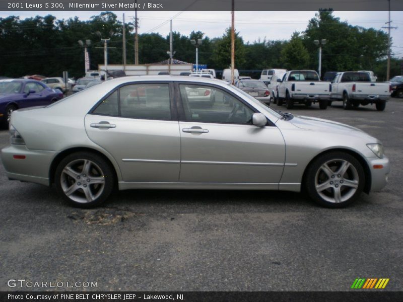 Millennium Silver Metallic / Black 2001 Lexus IS 300