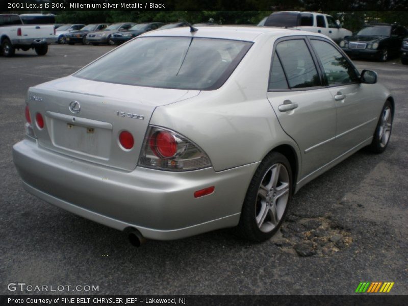 Millennium Silver Metallic / Black 2001 Lexus IS 300