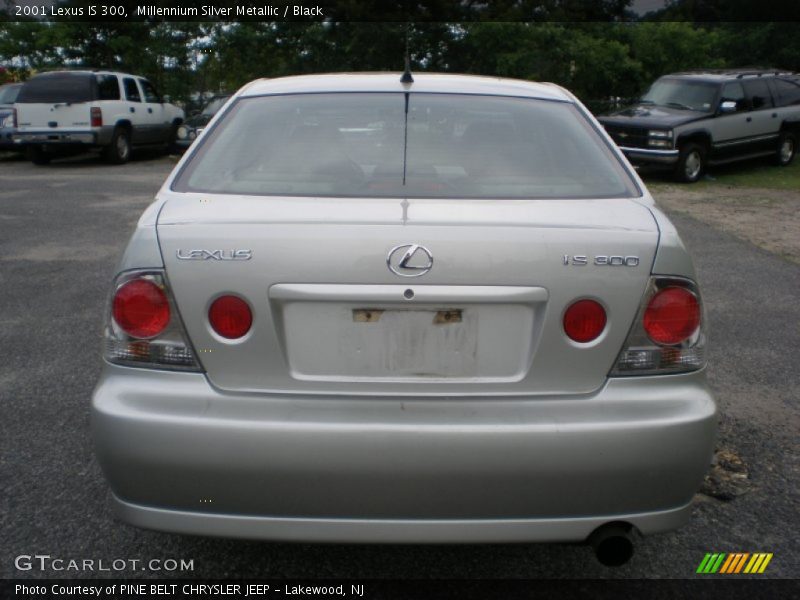 Millennium Silver Metallic / Black 2001 Lexus IS 300