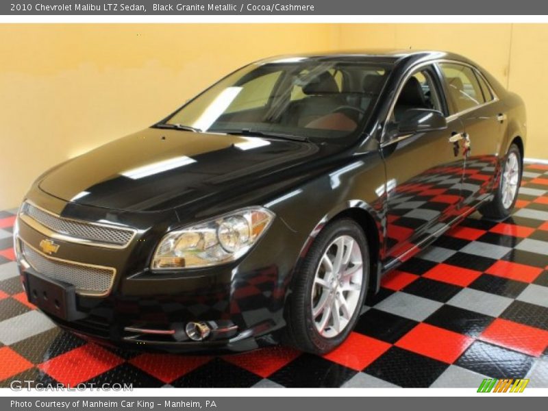 Black Granite Metallic / Cocoa/Cashmere 2010 Chevrolet Malibu LTZ Sedan