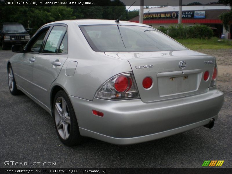 Millennium Silver Metallic / Black 2001 Lexus IS 300