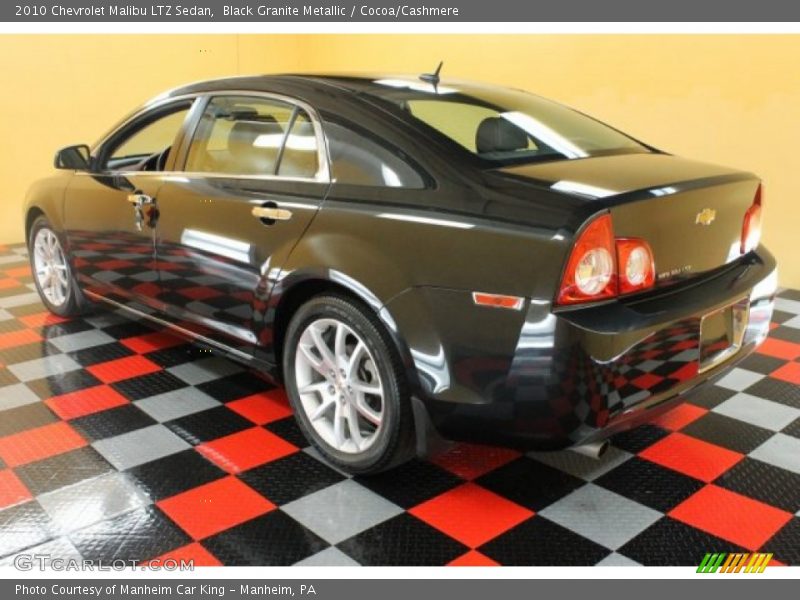 Black Granite Metallic / Cocoa/Cashmere 2010 Chevrolet Malibu LTZ Sedan
