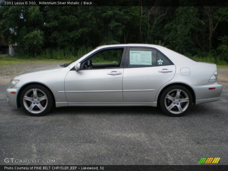 Millennium Silver Metallic / Black 2001 Lexus IS 300