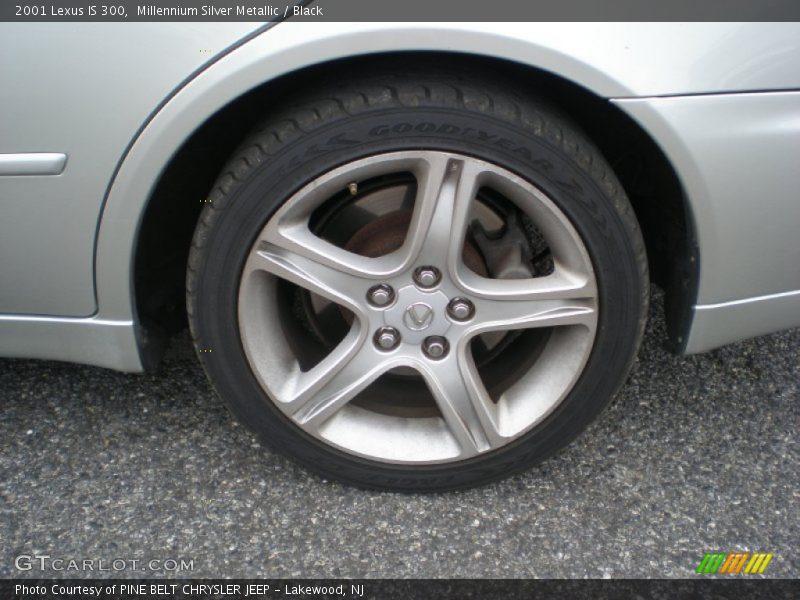 Millennium Silver Metallic / Black 2001 Lexus IS 300