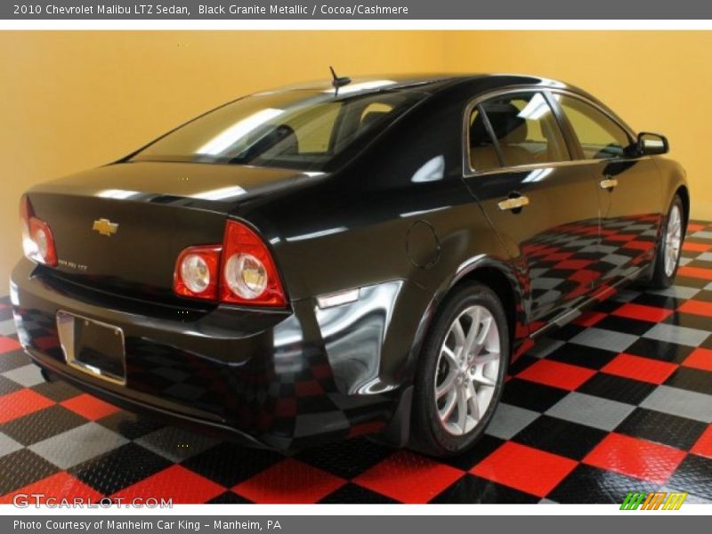 Black Granite Metallic / Cocoa/Cashmere 2010 Chevrolet Malibu LTZ Sedan