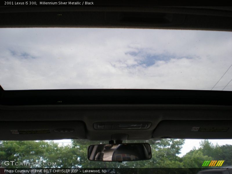 Millennium Silver Metallic / Black 2001 Lexus IS 300