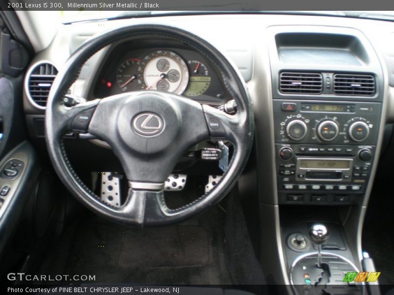 Millennium Silver Metallic / Black 2001 Lexus IS 300