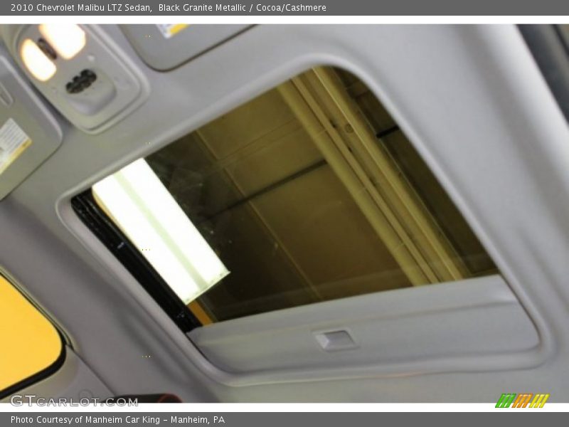 Black Granite Metallic / Cocoa/Cashmere 2010 Chevrolet Malibu LTZ Sedan