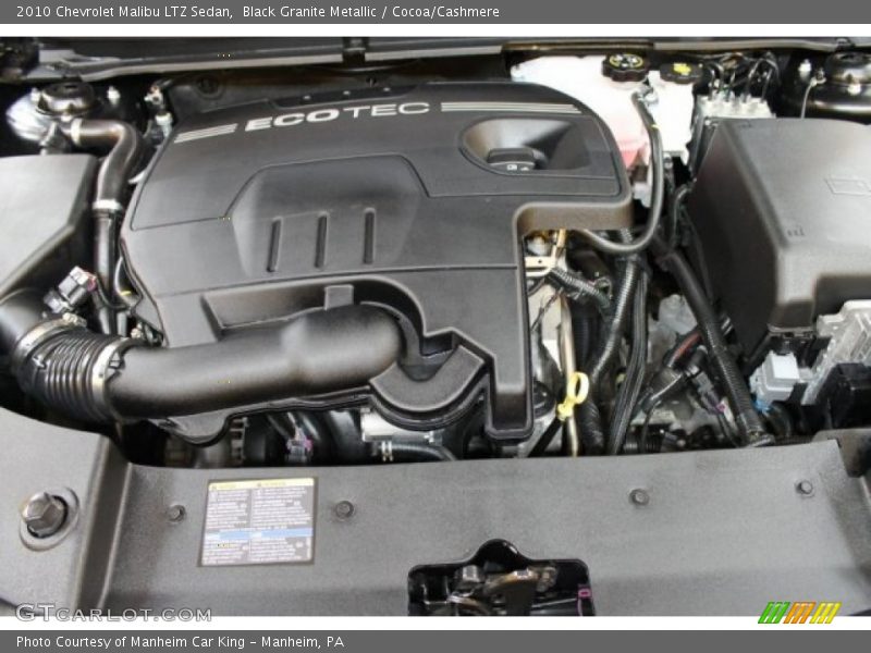 Black Granite Metallic / Cocoa/Cashmere 2010 Chevrolet Malibu LTZ Sedan