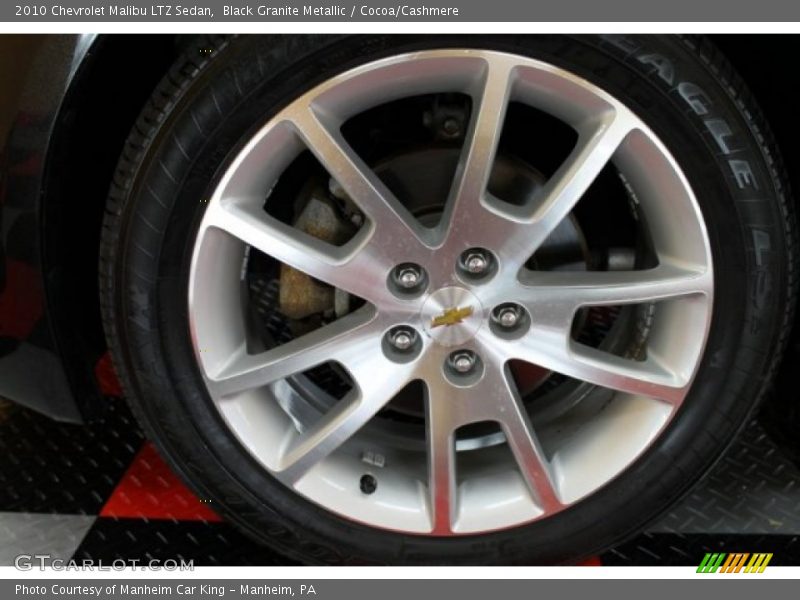 Black Granite Metallic / Cocoa/Cashmere 2010 Chevrolet Malibu LTZ Sedan