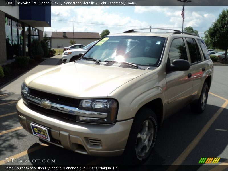 Sandstone Metallic / Light Cashmere/Ebony 2006 Chevrolet TrailBlazer LS 4x4